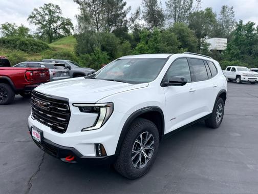 Summit White 2026 GMC Acadia AT4