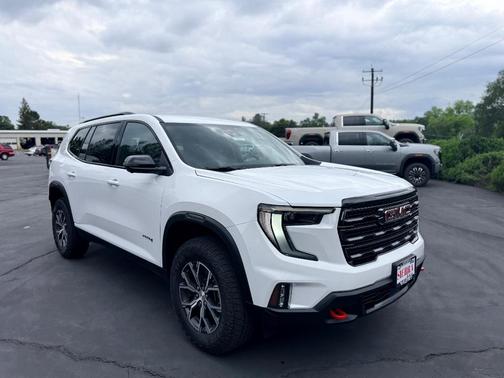 Summit White 2026 GMC Acadia AT4