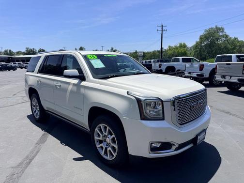 White Diamond Tri-Coat 2015 GMC Yukon Denali