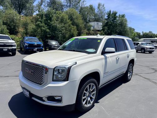White Diamond Tri-Coat 2015 GMC Yukon Denali