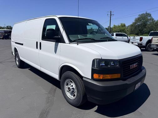 Summit White 2026 GMC Savana 3500 Work Van