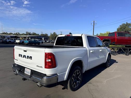 White 2025 RAM 1500 Laramie