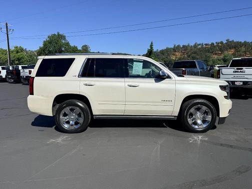 White Diamond Tri-Coat 2015 Chevrolet Tahoe LTZ