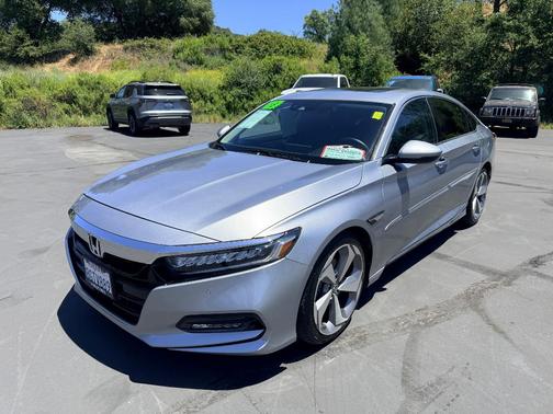Silver 2018 Honda Accord Touring