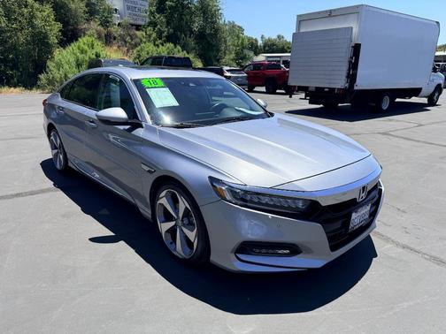 Silver 2018 Honda Accord Touring