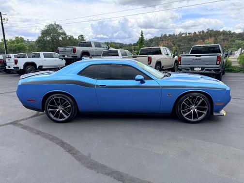Blue 2016 Dodge Challenger R/T Scat Pack