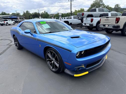 Blue 2016 Dodge Challenger R/T Scat Pack