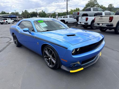 Blue 2016 Dodge Challenger R/T Scat Pack