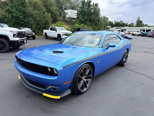 Blue 2016 Dodge Challenger R/T Scat Pack