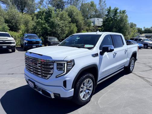 Glacier White 2026 GMC Sierra 1500 Denali