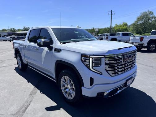 Glacier White 2026 GMC Sierra 1500 Denali