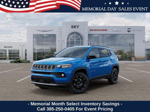 Hydro Blue Pearlcoat 2026 Jeep Compass Latitude