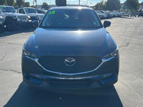 Deep Crystal Blue Mica 2018 Mazda CX-5 Touring