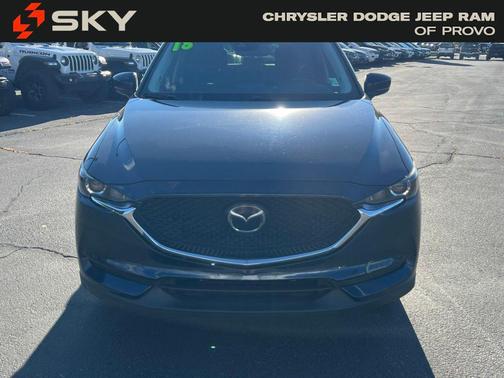 Deep Crystal Blue Mica 2018 Mazda CX-5 Touring