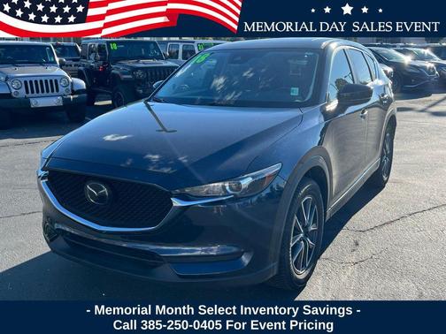 Deep Crystal Blue Mica 2018 Mazda CX-5 Touring