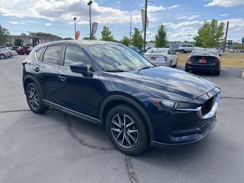 Deep Crystal Blue Mica 2018 Mazda CX-5 Touring
