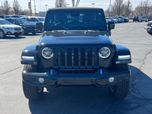 Black Clearcoat 2023 Jeep Wrangler 4xe Sahara High Altitude