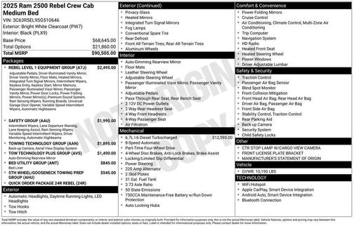2025 RAM 2500 Power Wagon