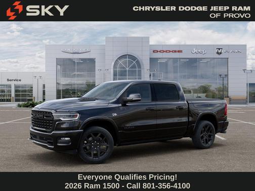 Diamond Black Crystal Pearlcoat 2026 RAM 1500 Limited