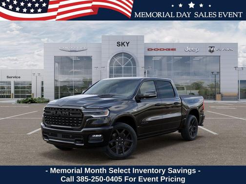 Diamond Black Crystal Pearlcoat 2026 RAM 1500 Limited