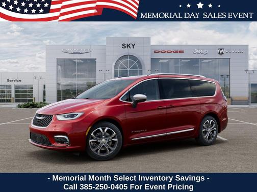 Red Hot Pearlcoat 2026 Chrysler Pacifica L