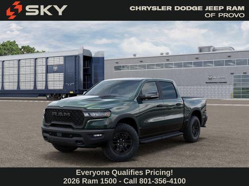 Serrano Green Metallic 2026 RAM 1500 Rebel