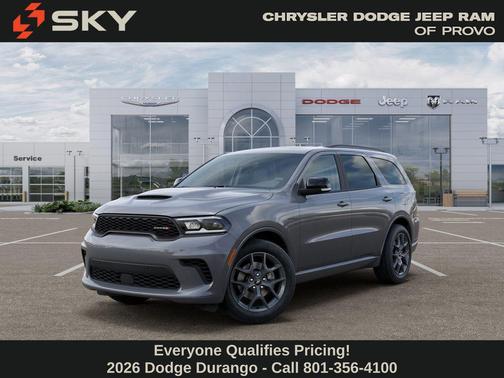 Destroyer Gray Clearcoat 2026 Dodge Durango GT Plus