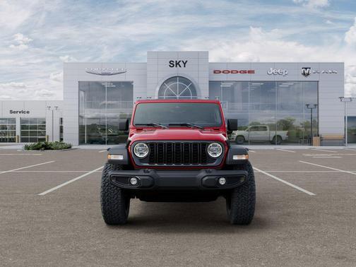 Firecracker Red Clearcoat 2026 Jeep Wrangler Willys