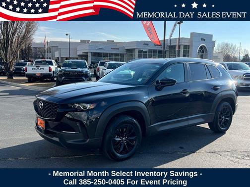 Jet Black Mica 2025 Mazda CX-50 Hybrid Preferred Package