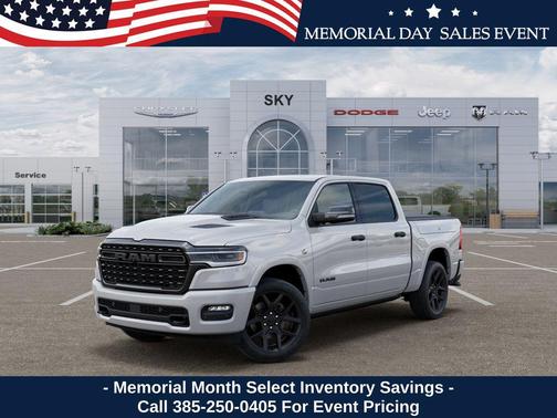 Ivory White Tri-Coat Pearlcoat 2026 RAM 1500 Limited