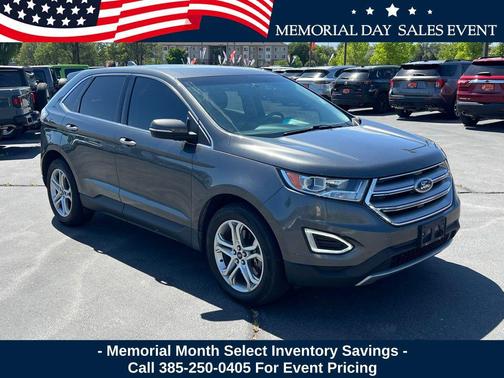 MAGNETIC METALLIC 2016 Ford Edge Titanium