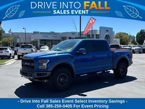 LIGHTNING BLUE 2018 Ford F-150 Raptor