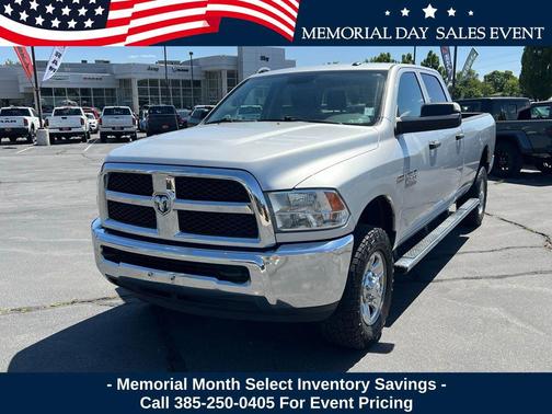 Bright Silver Metallic Clearcoat 2016 RAM 2500 Tradesman