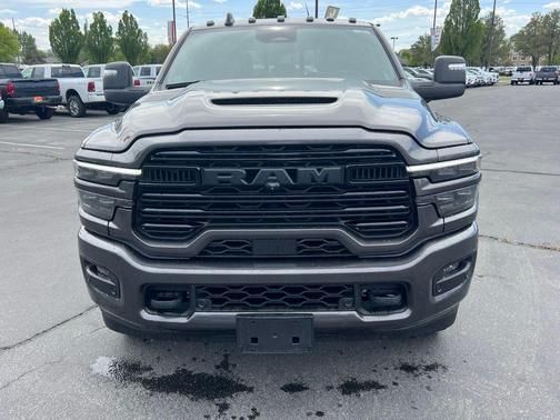 Granite Crystal Metallic Clearcoat 2025 RAM 3500 Laramie Mega Cab 4x4 6'4' Box