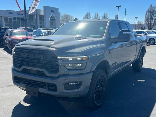 Ceramic Gray Clearcoat 2026 RAM 3500 Limited Mega Cab 4x4 6'4' Box