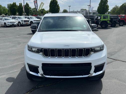Bright White Clearcoat 2025 Jeep Grand Cherokee L Limited