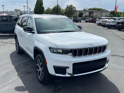 Bright White Clearcoat 2025 Jeep Grand Cherokee L Limited