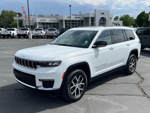 Bright White Clearcoat 2025 Jeep Grand Cherokee L Limited
