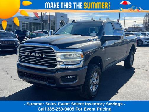Granite Crystal Metallic Clearcoat 2024 RAM 2500 Laramie Crew Cab 4x4 6'4' Box