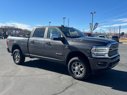 Granite Crystal Metallic Clearcoat 2024 RAM 2500 Laramie Crew Cab 4x4 6'4' Box