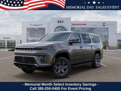 Baltic Gray Metallic Clearcoat 2026 Jeep Grand Wagoneer L Limited Altitude 4x4