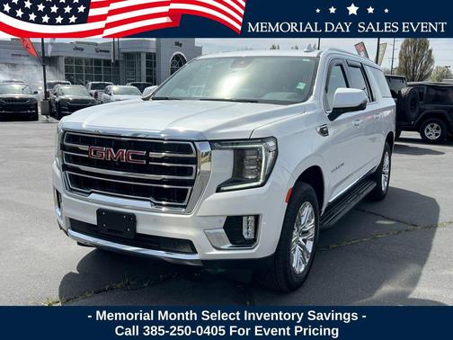 White 2024 GMC Yukon XL SLT