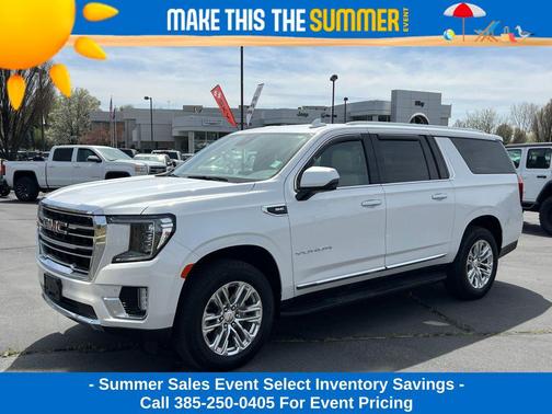 White 2024 GMC Yukon XL SLT
