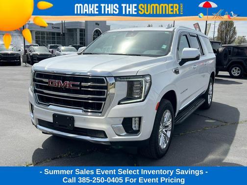 White 2024 GMC Yukon XL SLT