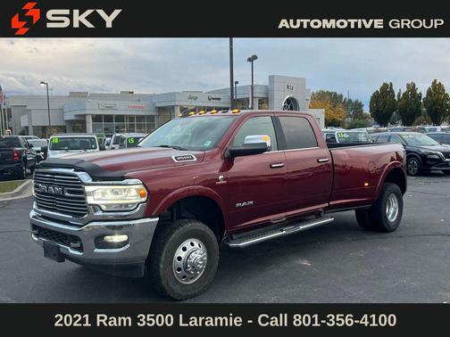 2021 RAM 3500 Laramie Crew Cab 4x4 8' Box