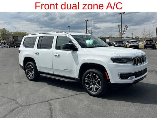 Bright White Clearcoat 2025 Jeep Wagoneer 4x4