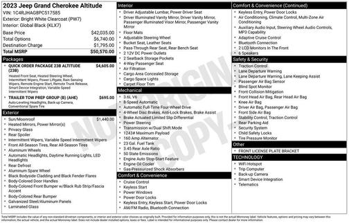 2023 Jeep Grand Cherokee Altitude