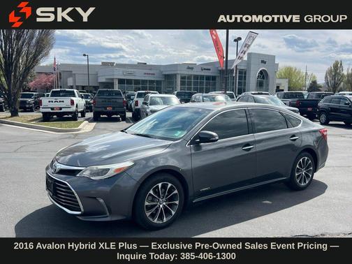 Magnetic Gray Metallic 2016 Toyota Avalon Hybrid XLE Plus
