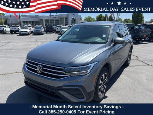 Deep Black Pearl 2024 Volkswagen Tiguan 2.0T S 4MOTION