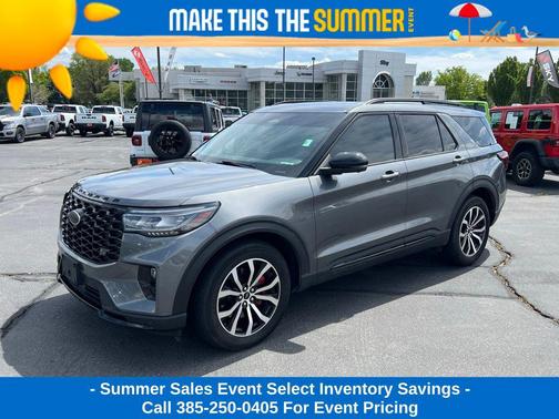 CARBONIZED GRAY METALLIC 2025 Ford Explorer ST